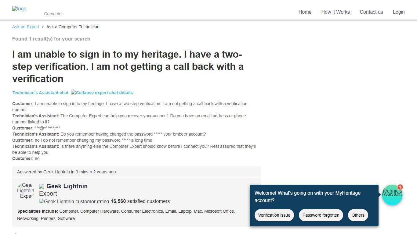 Troubleshooting MyHeritage Login Issues: Expert Solutions