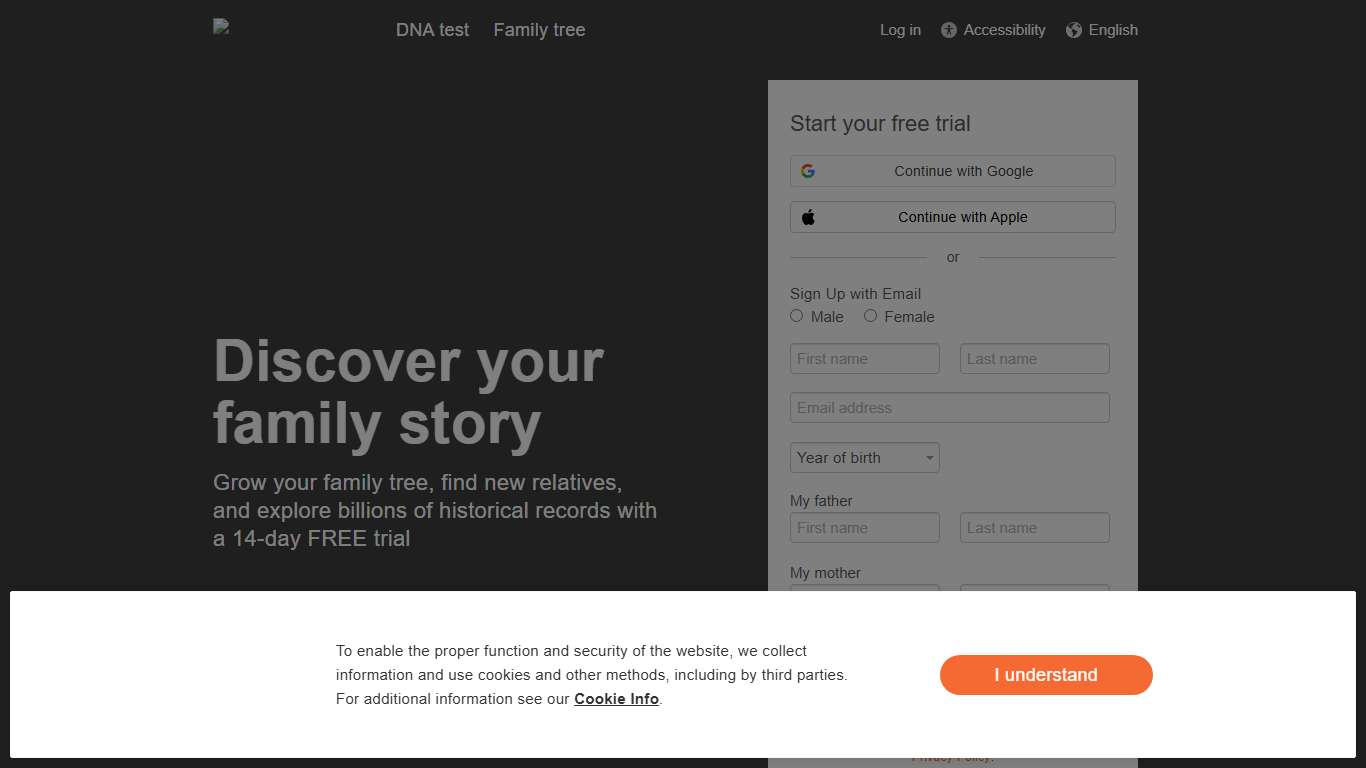 Free Family Tree, Genealogy, Family History, and DNA Testing